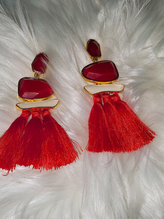 Fringed Nights Earrings