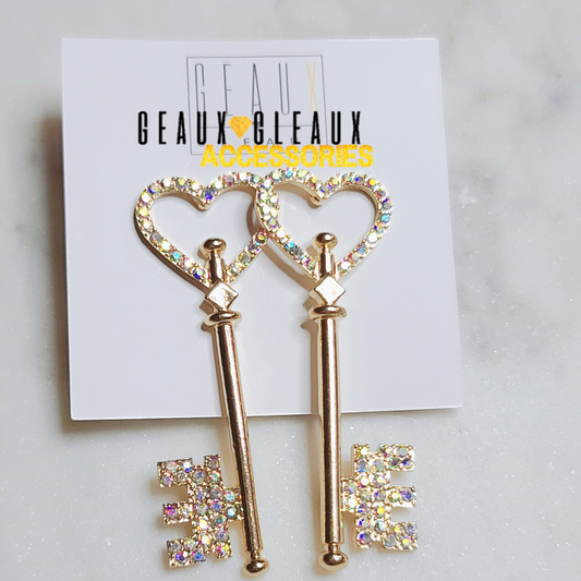 Keys to Your Heart Earrings