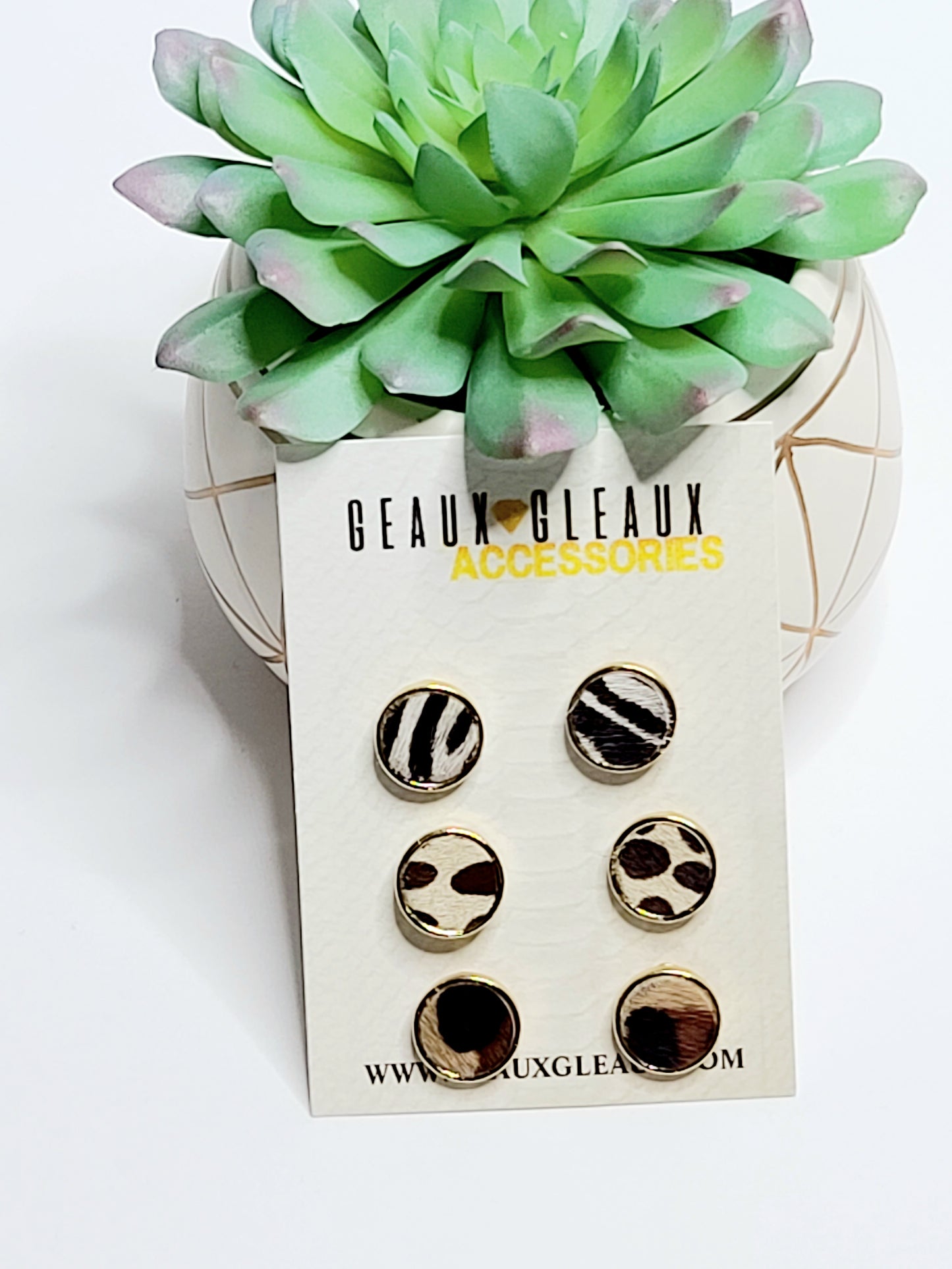 Prints Stud Earrings