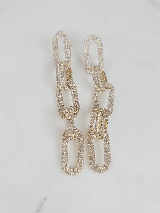 Blinded in Chains Earrings