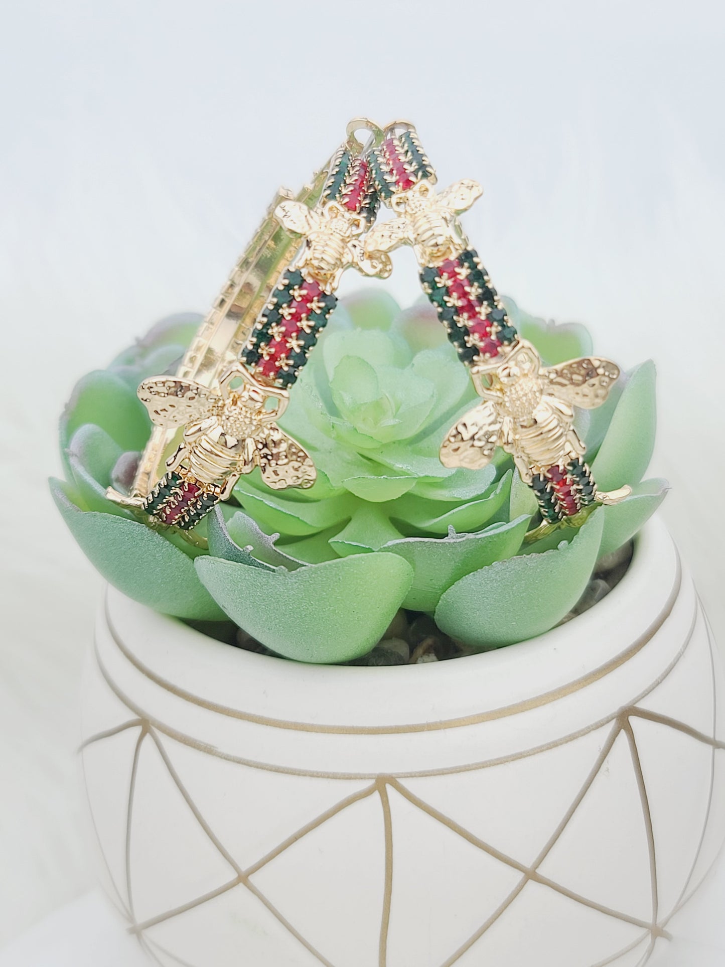 It's For Me Honey Darbee Hoop Earrings