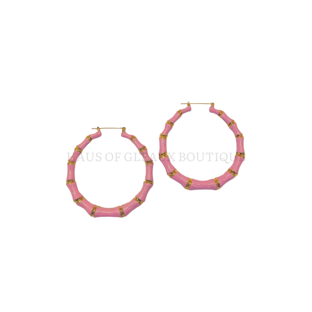 Big Energy Round Hoop Earrings