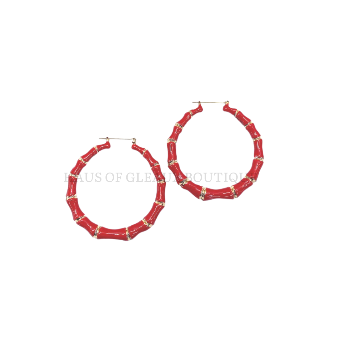 Big Energy Round Hoop Earrings