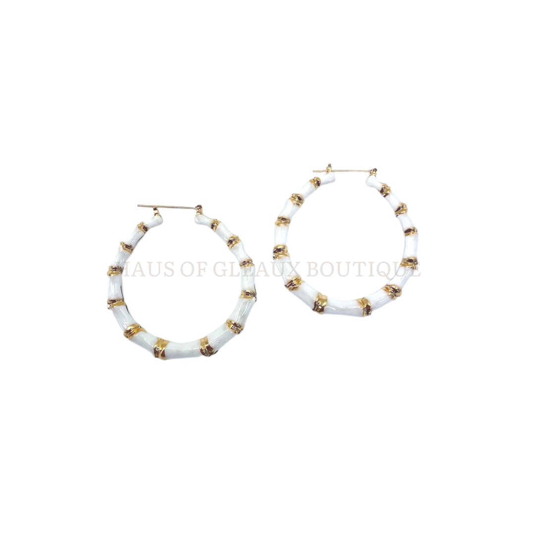 Big Energy Round Hoop Earrings