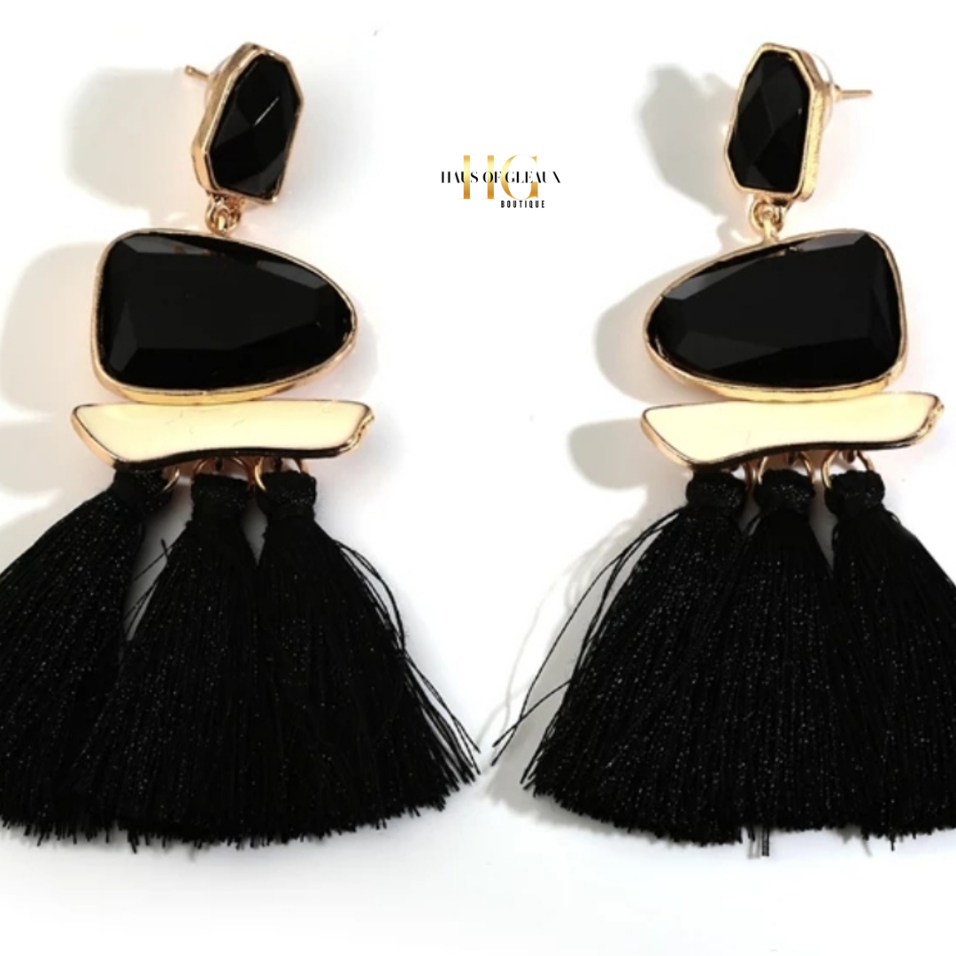 Fringed Nights Earrings