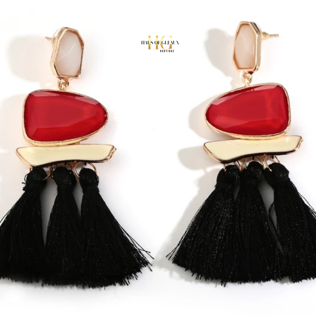 Fringed Nights Earrings