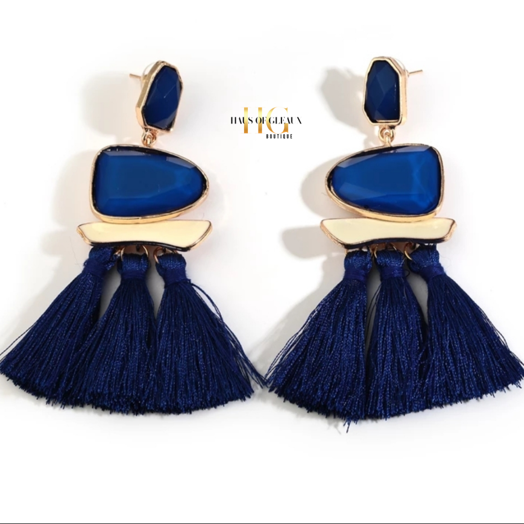 Fringed Nights Earrings