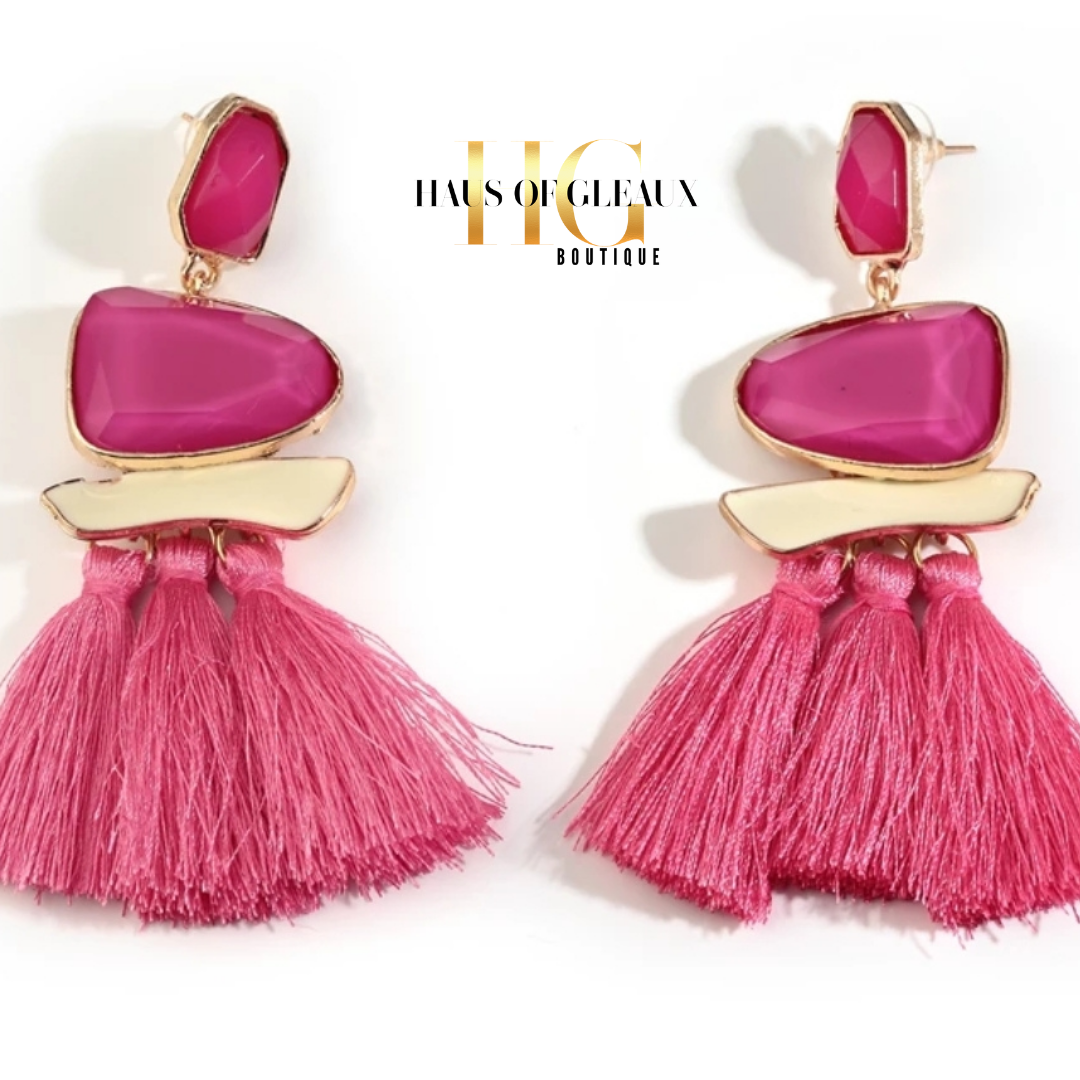 Fringed Nights Earrings