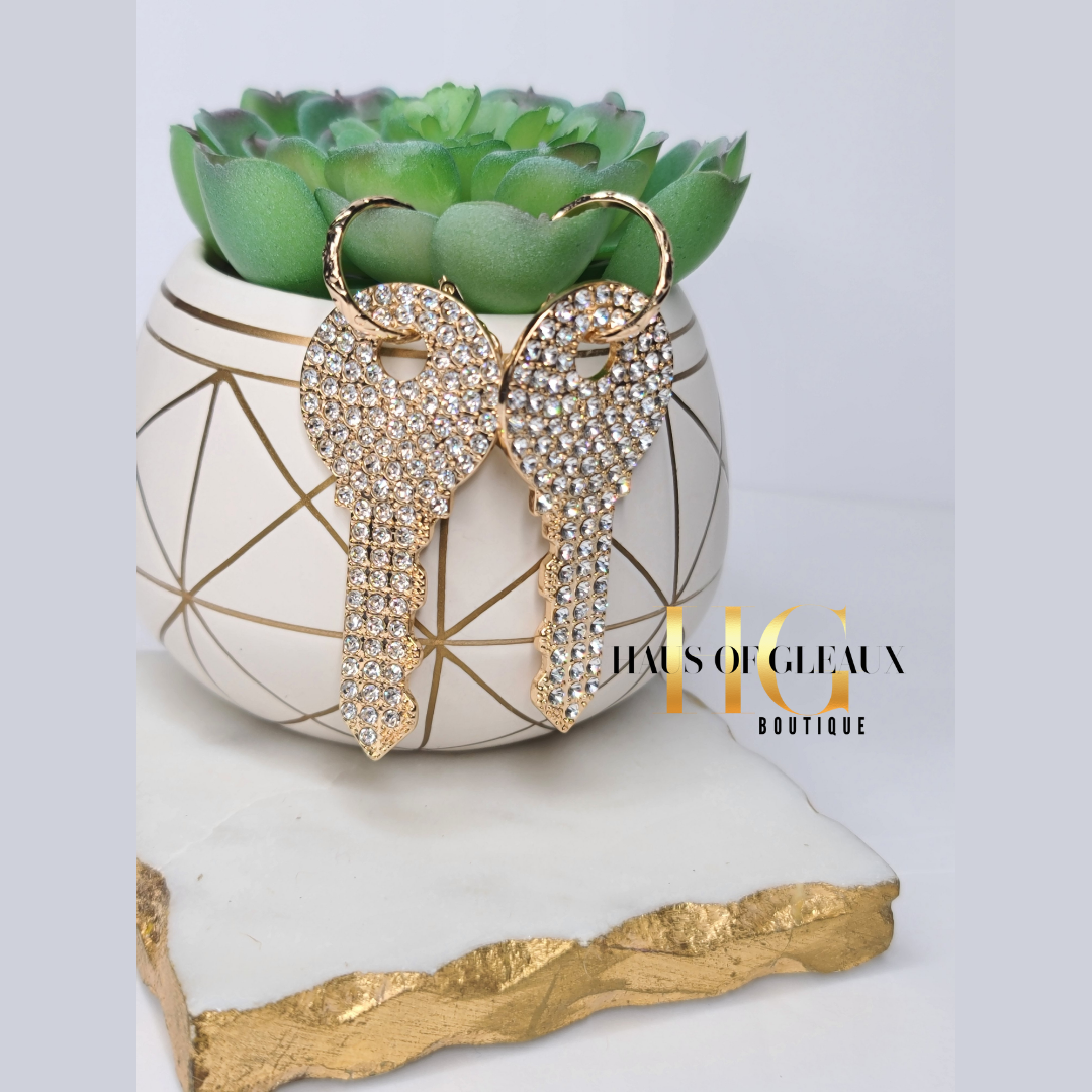 Keys To Change Pearl Earrings