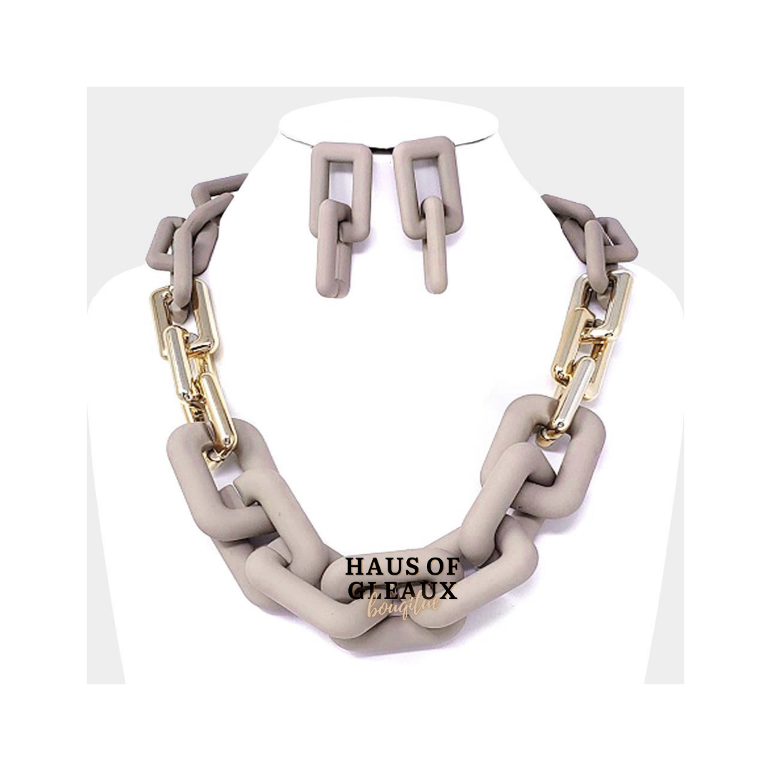 Ego Chain Necklace Set