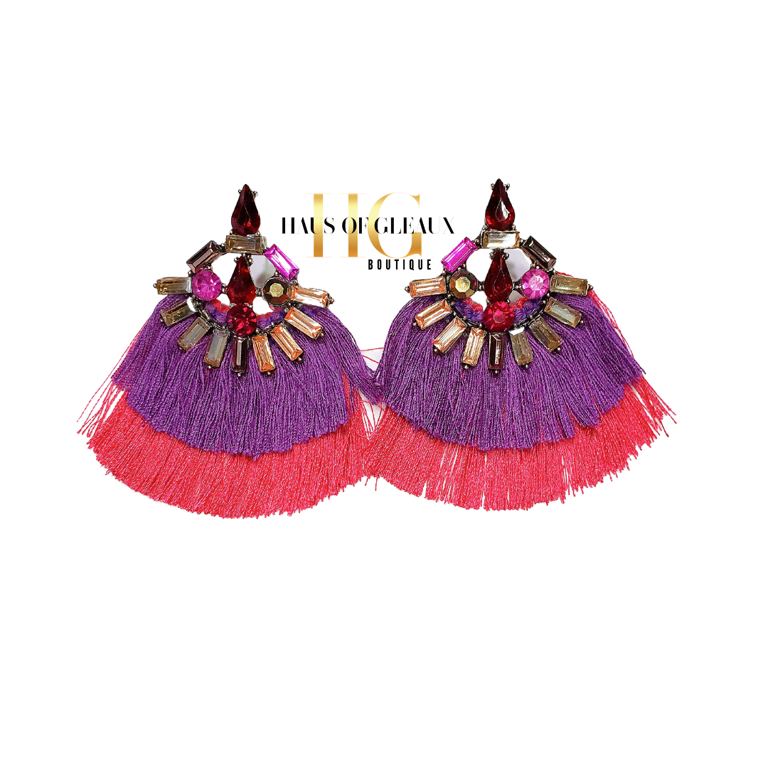 Parachute Tassel Earrings